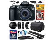 Canon EOS 60D 18 MP CMOS Digital SLR Camera with 18-135mm f/3.5-5.6 IS UD Lens includes 32GB Memory + 2.2x Telephoto + 0