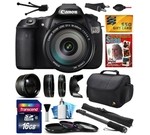 Canon EOS 60D 18 MP CMOS Digital SLR Camera with EF-S 18-200mm f/3.5-5.6 IS Lens includes 16GB Memory + 2.2x Telephoto + 0