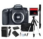 Canon EOS 7D CMOS 18MP Digital SLR Camera - Body Only, Everything You Need Kit, 3814B004