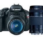 Canon EOS Rebel T3i 18 MP CMOS APS-C Sensor DIGIC 4 Image Processor Digital SLR Camera with EF-S 18-55mm f/3.5-5.6 IS Lens + Canon EF 75-300mm f/4-5