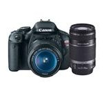 Canon EOS Rebel T3i 18 MP CMOS Digital SLR Camera and DIGIC 4 Imaging with EF-S 18-55mm f/3.5-5.6 IS Lens + Canon EF-S 55-250mm f/4.0-5