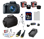 Canon EOS Rebel T5i 18.0 MP CMOS Digital SLR DSLR Camera with EF-S 18-55mm f/3.5-5