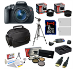 Canon EOS Rebel T5i 18.0 MP CMOS Digital SLR DSLR Camera with EF-S 18-55mm f/3.5-5