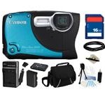 Canon PowerShot D20 Blue, Black 12