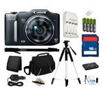Canon PowerShot SX160 IS Black Approx