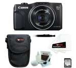 Canon SX700 PowerShot SX700 HS Digital Camera (Black) with 16GB Best Camera Kit