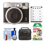 Fujifilm Instax Mini 90 Neo Classic Instant Film Camera with Instant Film + Case + Battery + Cleaning Kit