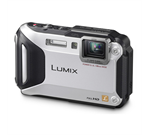 Lumix DMC-TS5 Digital Camera (Silver)
