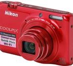 Nikon Coolpix S6500 Digital Camera - Red
