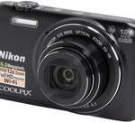 Nikon COOLPIX S6800 26442 Black 16 MP 25mm Wide Angle Digital Camera HDTV Output