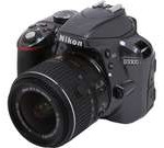 Nikon D3300 1534 Gray Digital SLR Camera with 18-55mm VR Lens