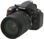 Nikon D5200 (13216) Black Digital SLR Camera with 18-105mm VR Lens Kit