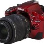Nikon D5200 (1507) Red Digital SLR Camera with 18-55mm VR Lens Kit