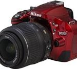 Nikon D5200 (1507) Red Digital SLR Camera with 18-55mm VR Lens Kit