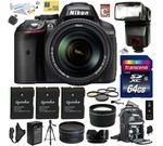 Nikon D5300 24.2 MP CMOS Digital SLR Camera with 18-140mm f/3.5-5