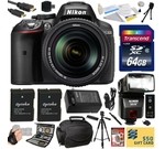 Nikon D5300 24.2 MP CMOS Digital SLR Camera with 18-140mm f/3.5-5
