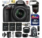 Nikon D5300 24.2 MP CMOS Digital SLR Camera with 18-55mm f/3.5-5