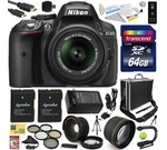 Nikon D5300 24.2 MP CMOS Digital SLR Camera with 18-55mm f/3.5-5