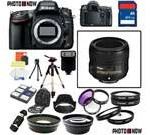 Nikon D600 24.3MP FX-Format DSLR Camera (Body Only) With Nikon AF-S Nikkor 50mm f/1