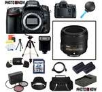 Nikon D600 24.3MP FX-Format DSLR Camera (Body Only) With Nikon AF-S Nikkor 50mm f/1