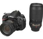 Nikon D610 13306 Black Digital SLR Camera Kit w/ 24-85mm & 70-300mm VR lenses