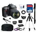 Nikon D90 Black 12.3 MP Digital SLR Camera w/ AF-S DX NIKKOR 18-105mm f/3.5-5