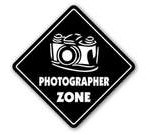 PHOTOGRAPHER ZONE Sign xing gift novelty camera lens film supplies solution