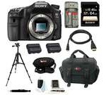 Sony a77 - A77II Digital SLR Camera (Body Only) with 64GB Deluxe Accessory Kit