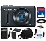 Canon PowerShot S100 (Black) 12