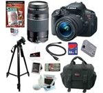 Canon t5i EOS Rebel T5i 18.0 MP CMOS Digital Camera with EF-S 18-55mm f/3.5-5.6 IS STM Zoom Lens + EF 75-300mm f/4-5