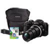 FinePix S8600 Digital Camera Bundle, 36x Optical Zoom, 16MP