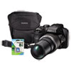 FinePix S9400W Digital Camera Bundle, 50x Optical Zoom, 16MP