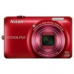 Nikon Coolpix S6300 16 Megapixel Compact Camera - Red - 2