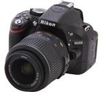 Nikon D5200 (1503) Black Digital SLR Camera with 18-55mm VR Lens Kit