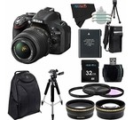 Nikon D5200 24.1 MP Digital SLR Camera with 18-55mm f/3.5-5