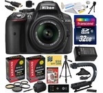 Nikon D5300 24.2 MP CMOS Digital SLR Camera with 18-55mm f/3.5-5