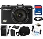 Olympus XZ-1 10 MP Digital Camera (Black) with f1