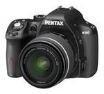 PENTAX K-50 (10894) Black Digital SLR Camera with 18-55mm Lens