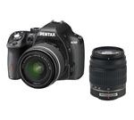 PENTAX K-50 (10905) Black Digital SLR Camera with 18-55mm f/3.5-5.6 and 50-200mm f/4-5
